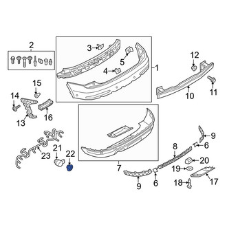 Audi OE - Parking Aid Sensor Seal