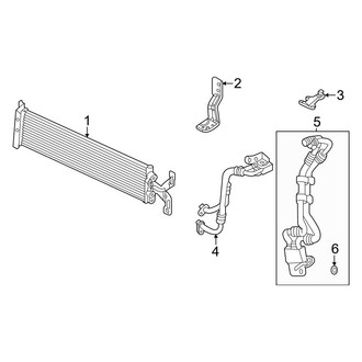Audi OE - Cooling - Trans Oil Cooler