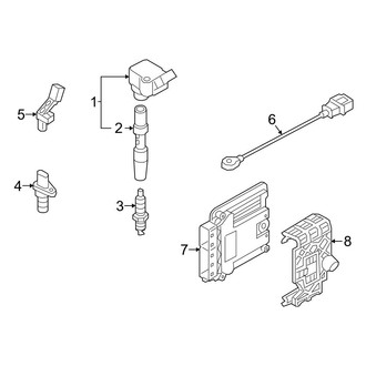 Audi OE - Electrical - Ignition System (Premium / Premium Plus / S-Line Premium / S-Line Premium Plus / S-Line Prestige)