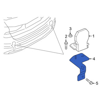 Audi OE - Right Mobile Phone Antenna Bracket