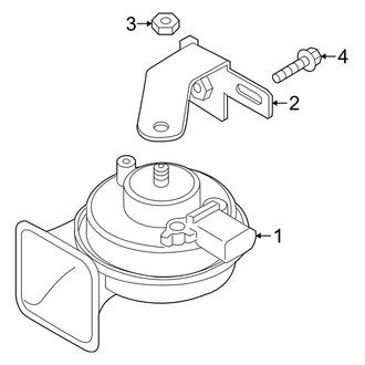 Audi OE - Electrical - Horn (Premium / Premium Plus / S-Line Premium / S-Line Premium Plus)