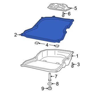 Audi OE - Transmission Oil Pan Gasket