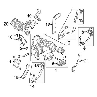 Audi OE - Engine / Transaxle - Turbocharger & Components (Premium / Premium Plus / Prestige)