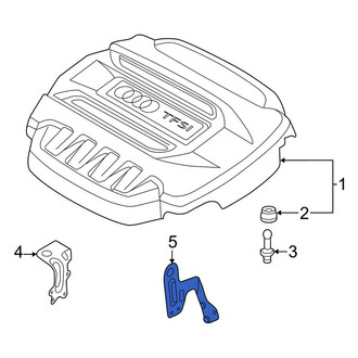Audi OE - Left Engine Cover Bracket