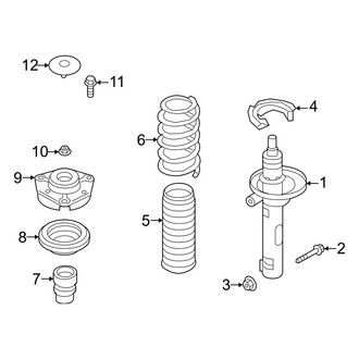 Audi OE - Front Suspension - Struts & Components