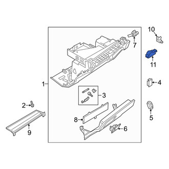 Audi OE - Glove Box Light