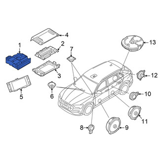 Audi OE - Radio Control Unit