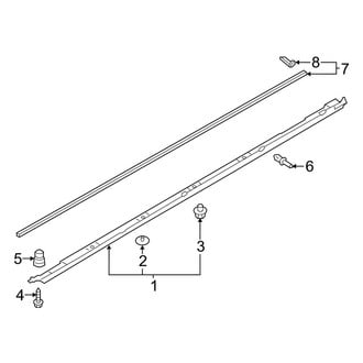 Audi OE - Pillars, Rocker & Floor - Exterior Trim