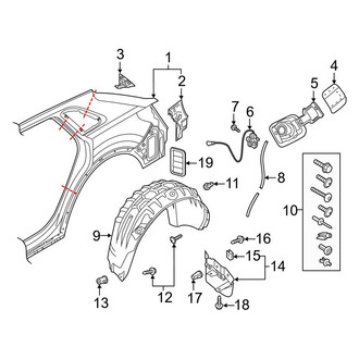 Audi OE - Quarter Panel & Components