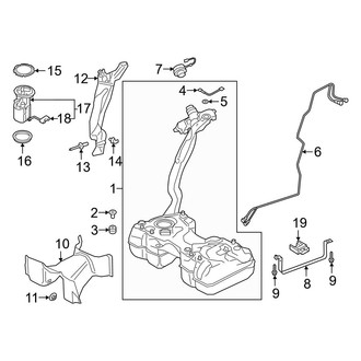 Audi OE - Fuel System Components (Premium / Premium Plus / S-Line Premium / S-Line Premium Plus / S-Line Prestige)