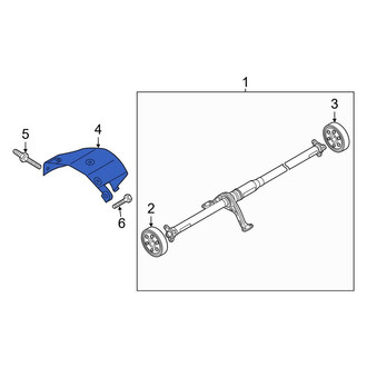Audi OE - Drive Shaft Center Support