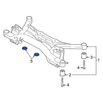 Audi OE - Suspension Subframe Crossmember Grommet