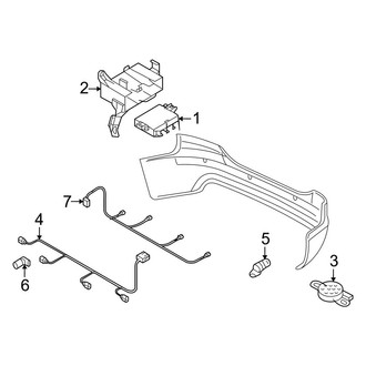 Audi OE - Electrical Components (Park AID, W/O Camera)