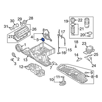 Audi OE - Front Engine Crankshaft Seal