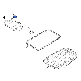 Audi OE - Automatic Transmission Filter O-Ring