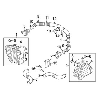 Audi OE - Engine / Transaxle - Air Intake (4.2L)