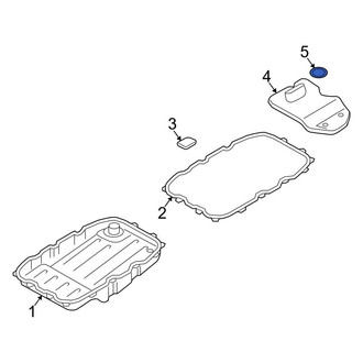 Audi OE - Automatic Transmission Filter O-Ring