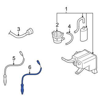 Audi OE - Rear Oxygen Sensor