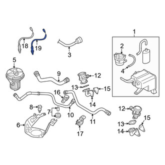 Audi OE - Rear Left Oxygen Sensor