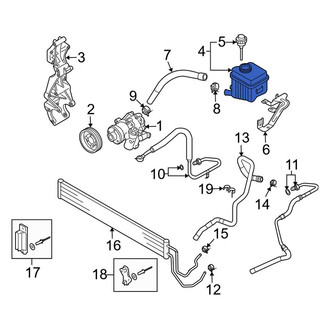 Audi OE - Power Steering Reservoir