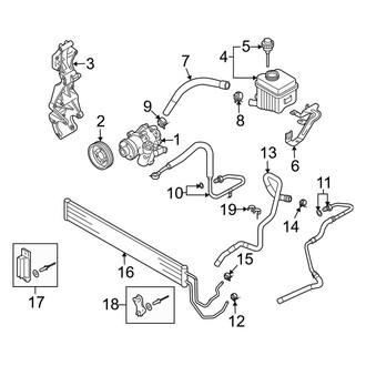 Audi OE - Steering Gear & Linkage - Pump & Hoses (3.6L)