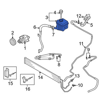 Audi OE - Power Steering Reservoir