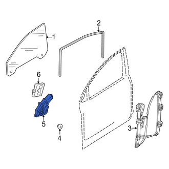 Audi OE - Front Left Window Motor