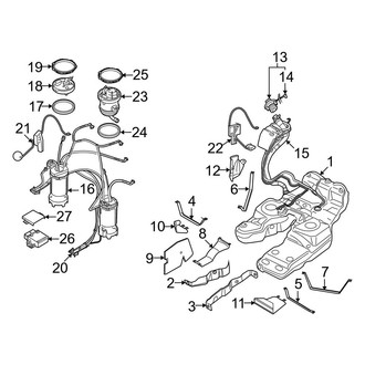 Audi OE - Fuel System Components