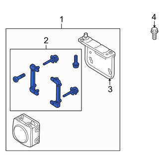 Audi OE - Cruise Control Distance Sensor Hardware Kit