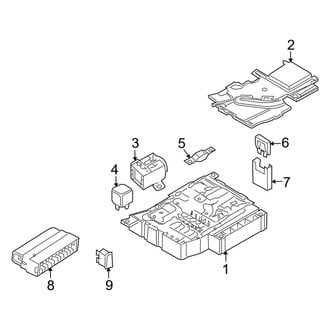 Audi OE - Electrical - Fuse & Relay (Passenger Compartment)