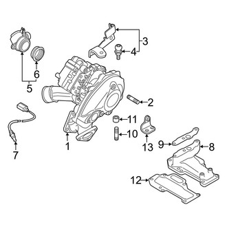 Audi OE - Engine / Transaxle - Turbocharger & Components (TDI Premium / TDI Premium Plus / TDI Prestige)
