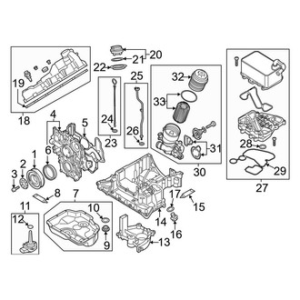 Audi OE - Engine / Transaxle - Engine Parts
