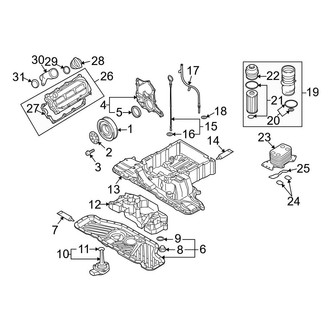 Audi OE - Engine / Transaxle - Engine Parts