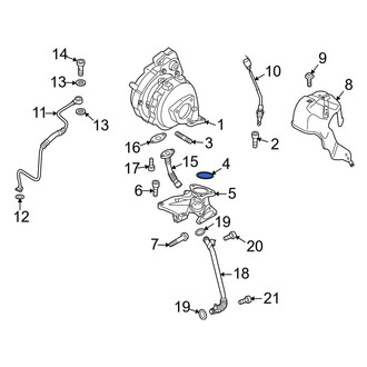 Audi OE - Turbocharger Gasket