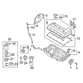 Audi OE - Engine / Transaxle - Engine Parts (3.6L)