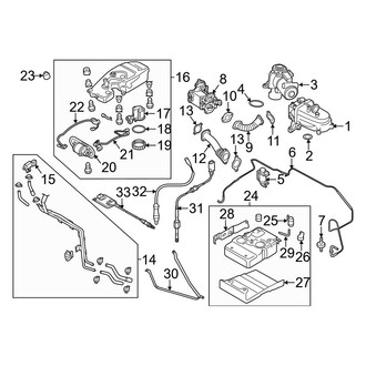 Audi OE - Emission System - Emission Components