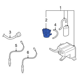 Audi OE - Evaporative Emissions System Leak Detection Pump