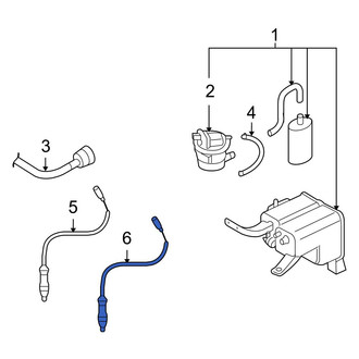 Audi OE - Rear Left Oxygen Sensor
