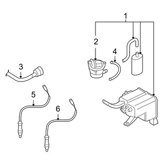 Audi OE - Emission System - Emission Components