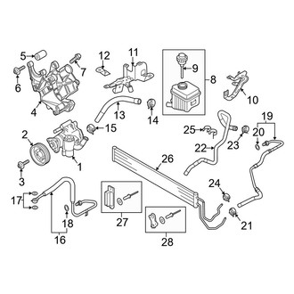 Audi OE - Steering Gear & Linkage - Pump & Hoses