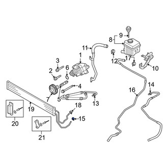 Audi OE - Outer Rack and Pinion Bellows Clamp