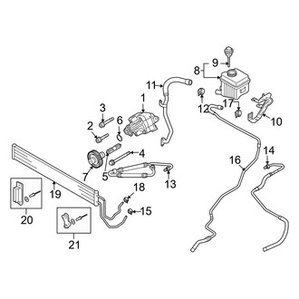 Audi OE - Steering Gear & Linkage - Pump & Hoses