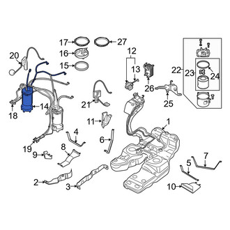 Audi OE - Right Fuel Pump and Strainer Set