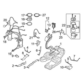 Audi OE - Fuel System Components (TDI Premium / TDI Premium Plus / TDI Prestige)