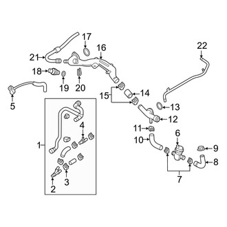 Audi OE - Cooling - Hoses & Lines (3.0L)