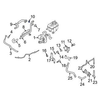 Audi OE - Engine Coolant Pipe O-Ring