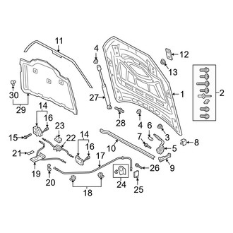 Audi OE - Hood & Components