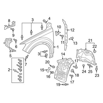 Audi OE - Fender & Components