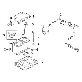 Audi OE - Electrical - Battery (12 Volt)