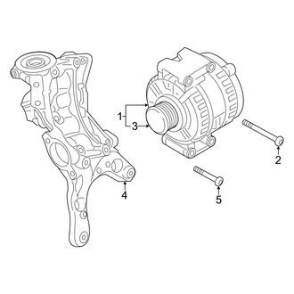 Audi OE - Electrical - Alternator (Premium / Premium Plus 2.0L)